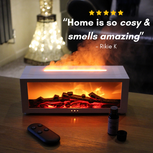 Fireplace Oil Diffuser + FREE Essential Oil